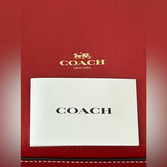 COACH Derby Pebble Leather Tote Bag - Picture 14 of 14